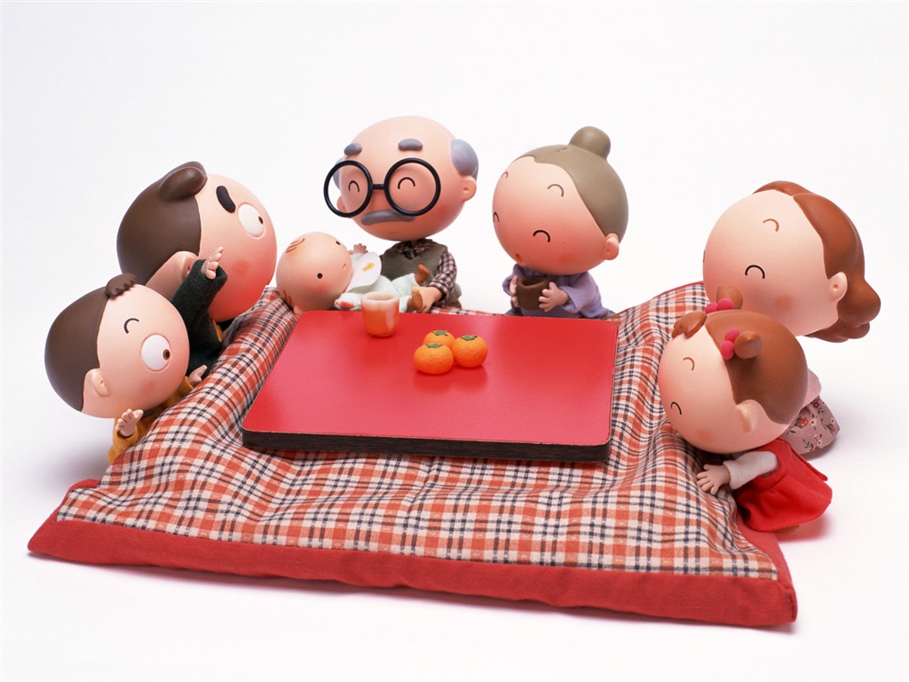 Happy Family wallpaper album (6) #14 - 1024x768