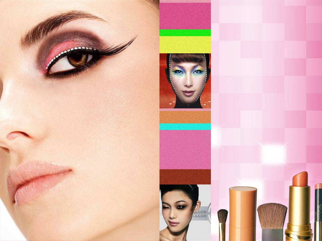 Cosmetics Advertising Wallpaper Album (4) #13 - 1024x768