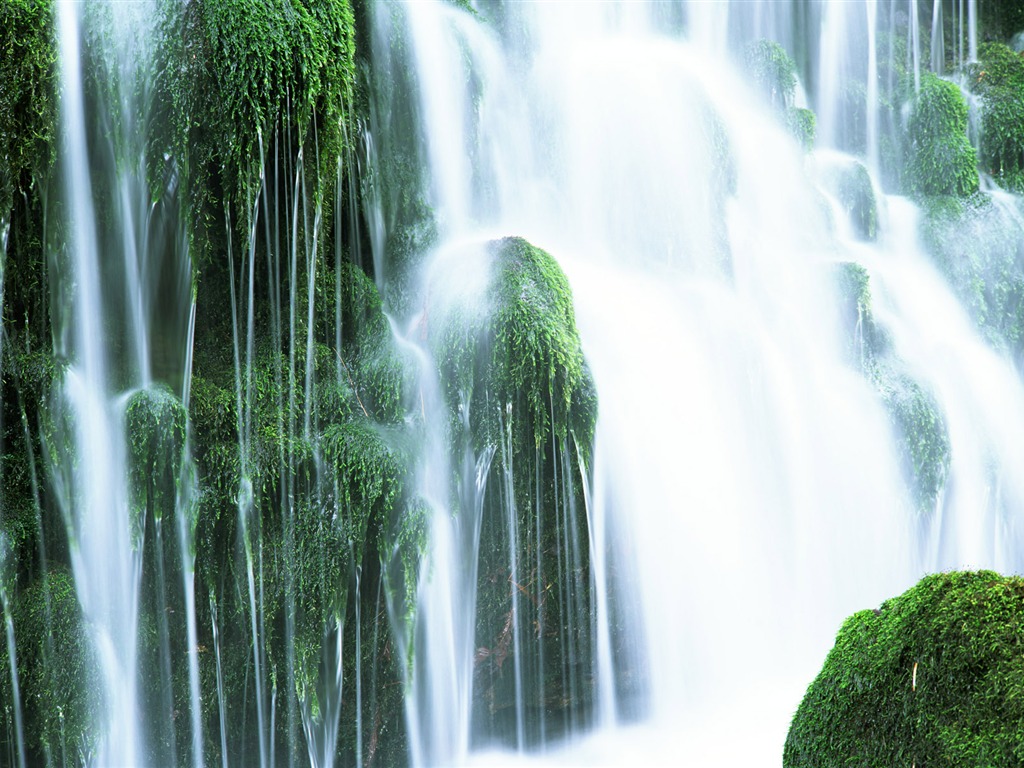 Waterfall flux HD Wallpapers #28 - 1024x768