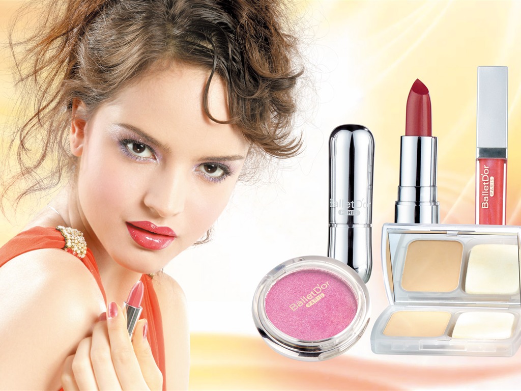 Cosmetics Advertising Wallpaper Album (6) #12 - 1024x768