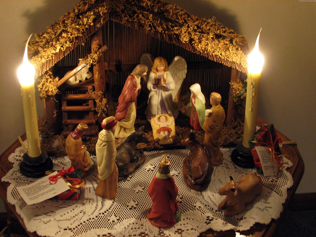 Fond d'écran de Noël série aménagement paysager (15) #5 - 1024x768