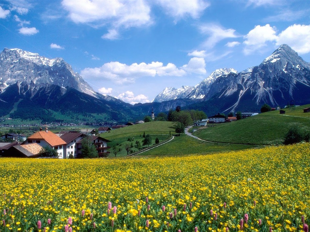 fonds d'écran un beau paysage naturel (1) #17 - 1024x768