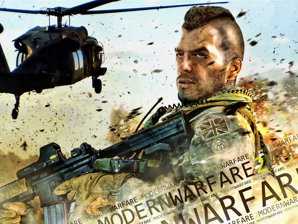 Call of Duty 6: Modern Warfare 2 Fondo de pantalla de alta definición (2) #1 - 1024x768