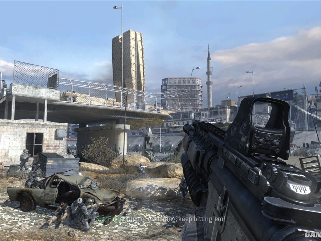 Call of Duty 6: Modern Warfare 2 Fondo de pantalla de alta definición (2) #5 - 1024x768