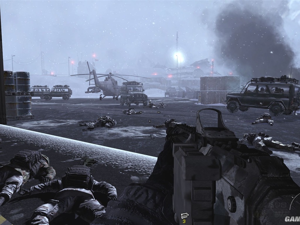 Call of Duty 6: Modern Warfare 2 Fondo de pantalla de alta definición (2) #13 - 1024x768