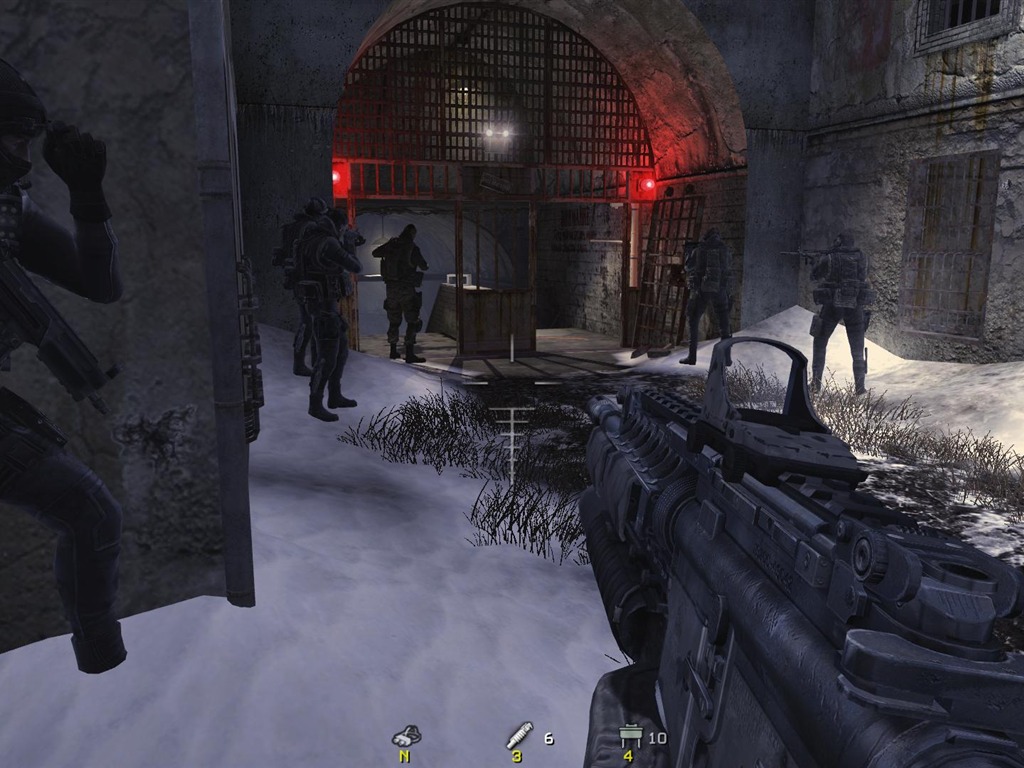 Call of Duty 6: Modern Warfare 2 Fondo de pantalla de alta definición (2) #18 - 1024x768
