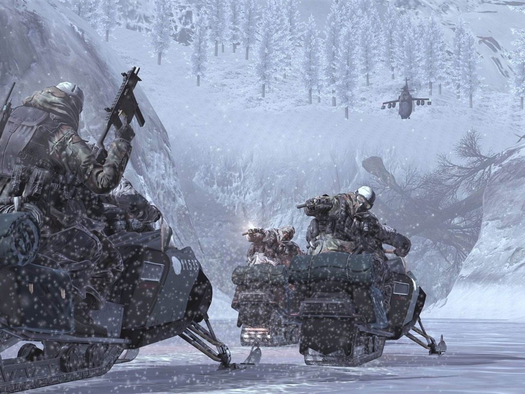 Call of Duty 6: Modern Warfare 2 Fond d'écran HD (2) #25 - 1024x768
