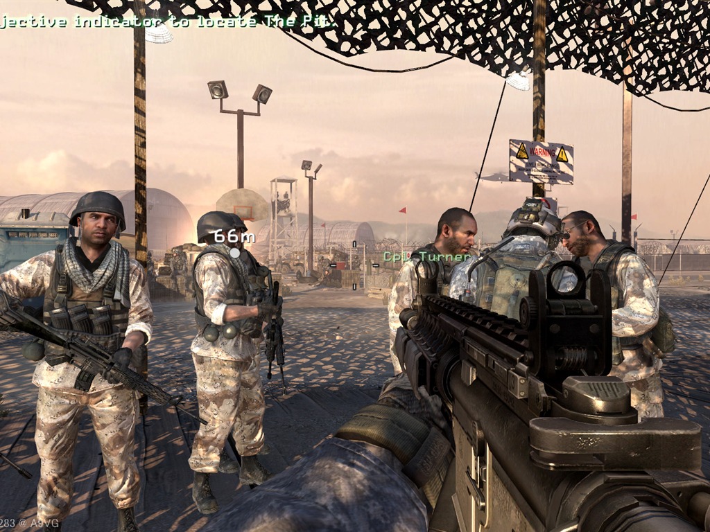 Call of Duty 6: Modern Warfare 2 Fond d'écran HD (2) #26 - 1024x768