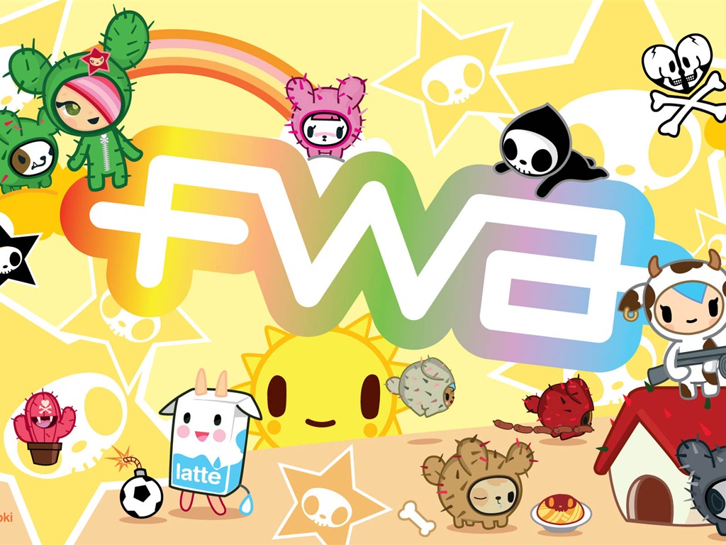 寬屏FWA專輯壁紙(五) #1 - 1024x768