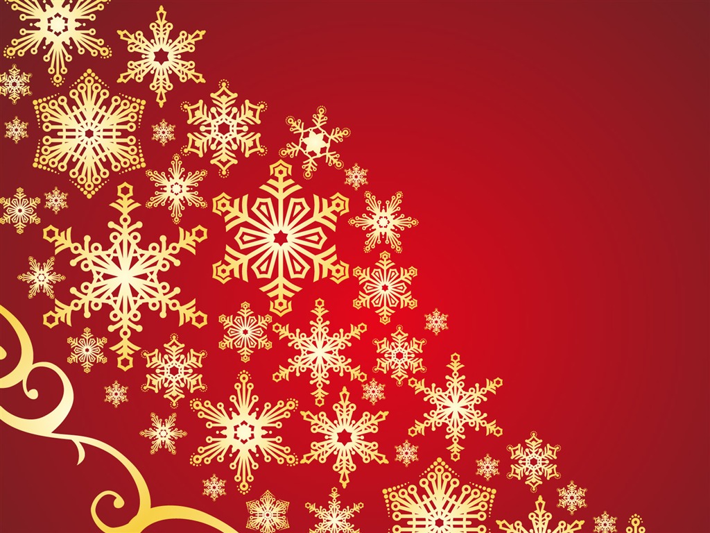 Christmas landscaping series wallpaper (20) #15 - 1024x768