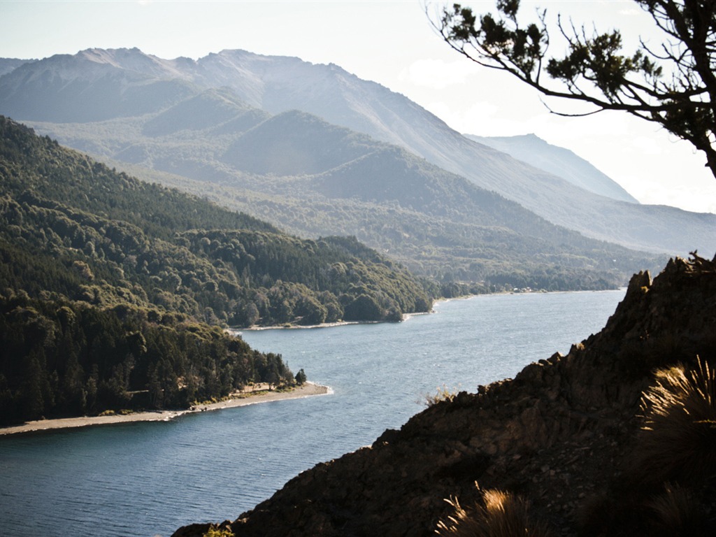 Patagonia přírodní scenérie Tapeta #30 - 1024x768