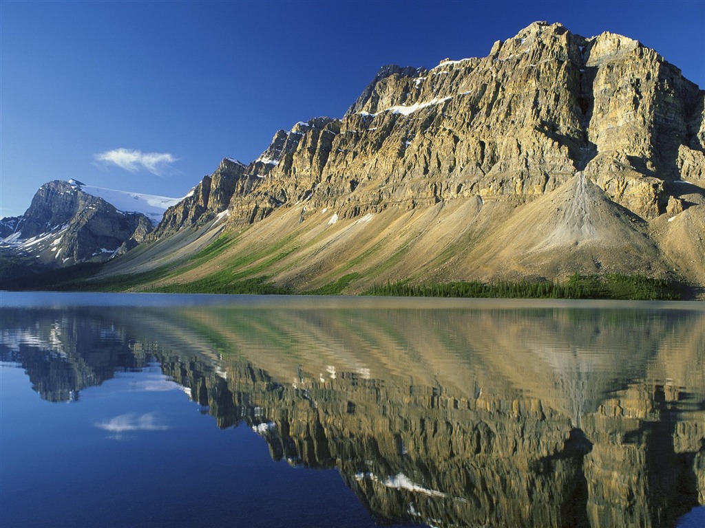 lacs et de montagnes magnifiques fonds d'écran #3 - 1024x768