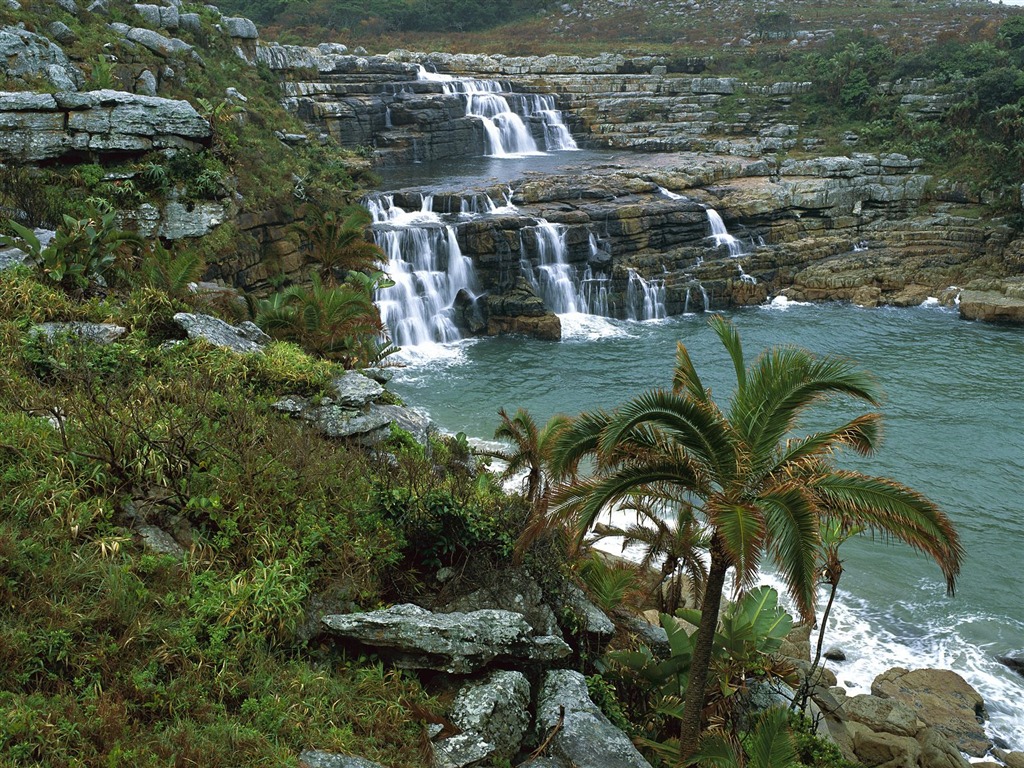 lacs et de montagnes magnifiques fonds d'écran #18 - 1024x768