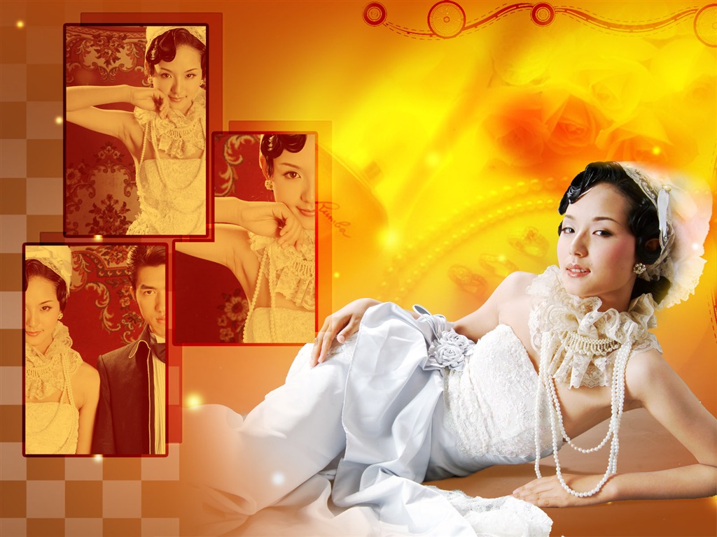 Wedding photography wallpaper album (2) #13 - 1024x768