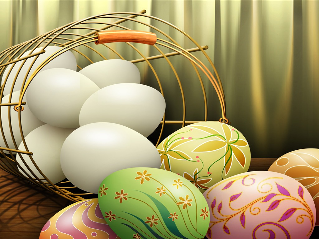 Easter wallpaper album (4) #13 - 1024x768