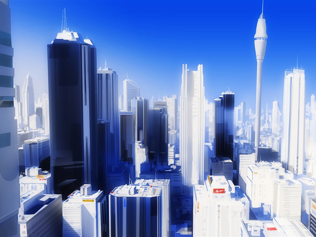 Mirror's Edge Spiel wallpaper #2 - 1024x768