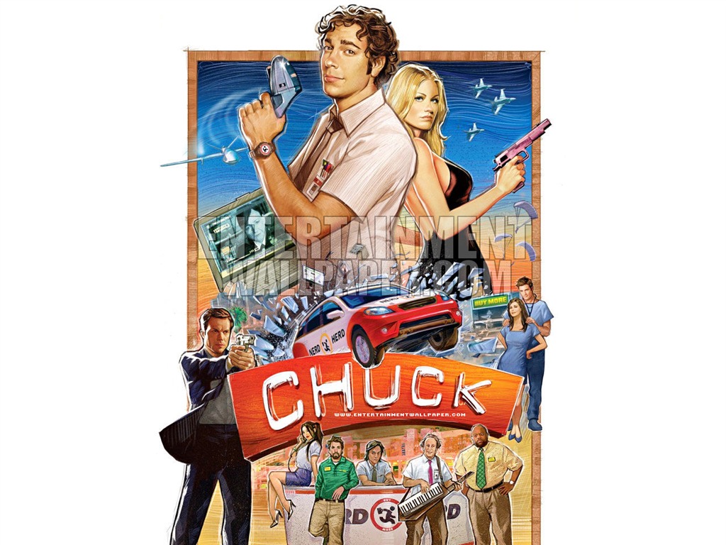 Chuck 超市特工 #33 - 1024x768