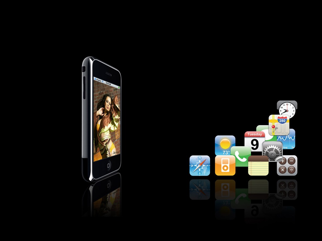 iPhone 壁紙專輯(二) #7 - 1024x768