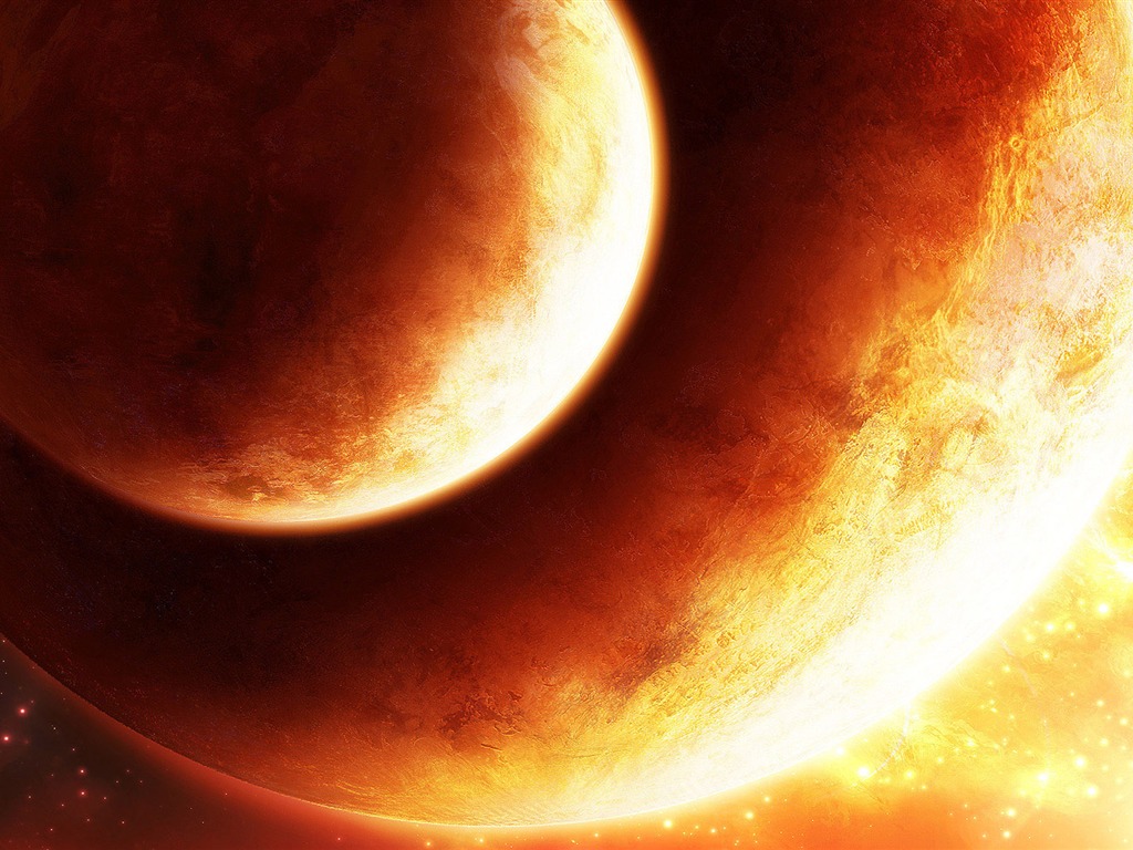 星空地球高清壁紙 #6 - 1024x768