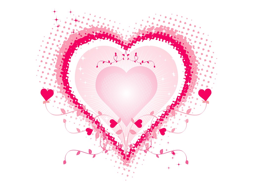 Valentinstag Love Theme Wallpaper #30 - 1024x768