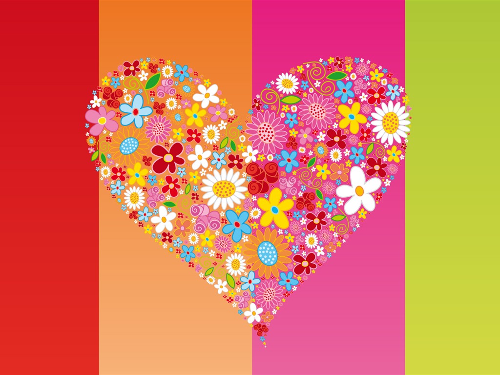 Valentine's Day Love Theme Wallpapers #35 - 1024x768