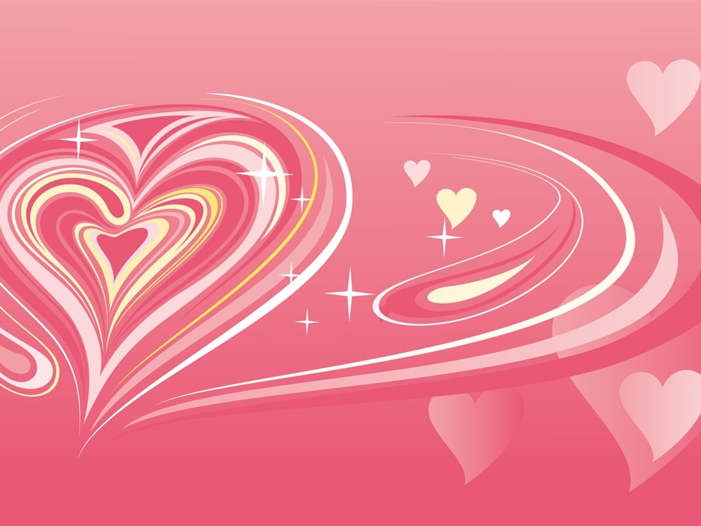 Valentinstag Love Theme Wallpaper #40 - 1024x768