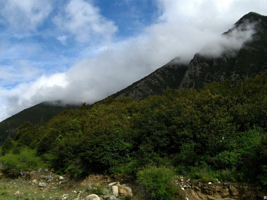 Fond d'écran paysage albums Tibet #22 - 1024x768