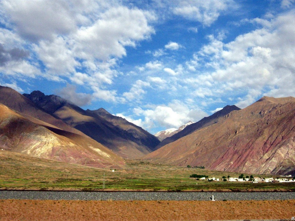 Fond d'écran paysage albums Tibet #26 - 1024x768
