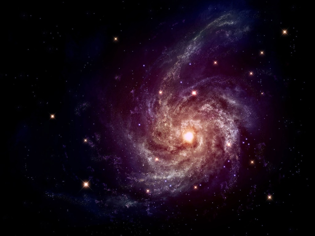 Unendlichen Universums, das schöne Star Wallpaper #24 - 1024x768