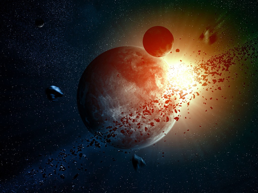 nekonečném vesmíru, krásné Star Tapeta #5 - 1024x768