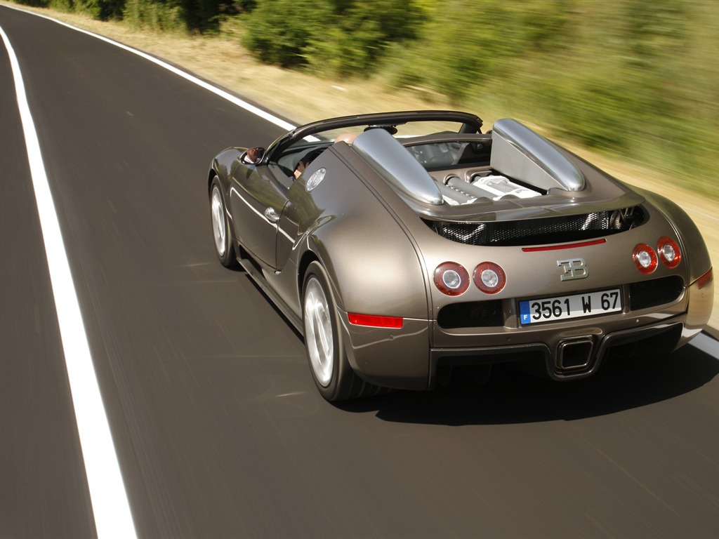 Bugatti Veyron 布加迪威龙 壁纸专辑(一)8 - 1024x768
