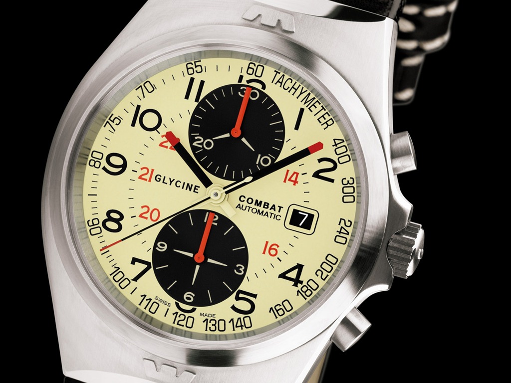 GLYCINE 手錶廣告壁紙 #11 - 1024x768