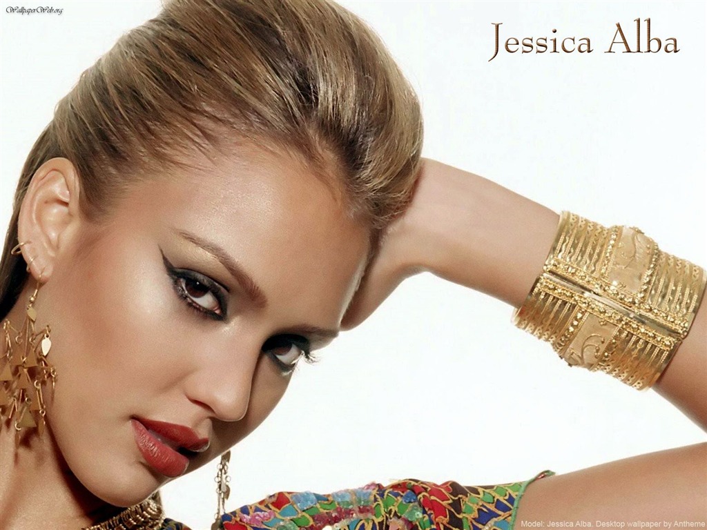美女Jessica Alba 傑西卡·奧爾巴壁紙(四) #12 - 1024x768