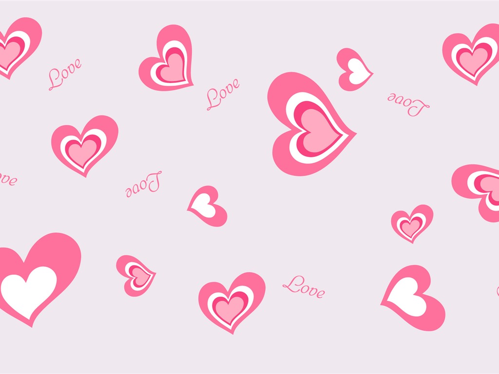 Valentinstag Love Theme Wallpaper (2) #5 - 1024x768