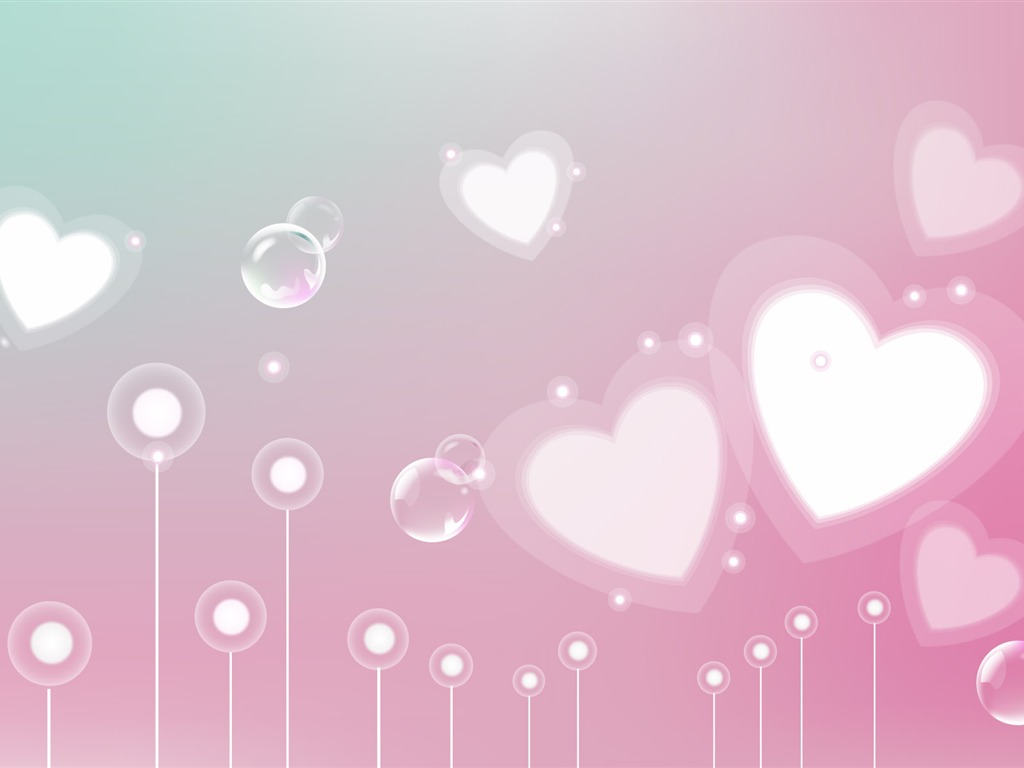 Saint Valentin d'écran Love Theme (2) #18 - 1024x768