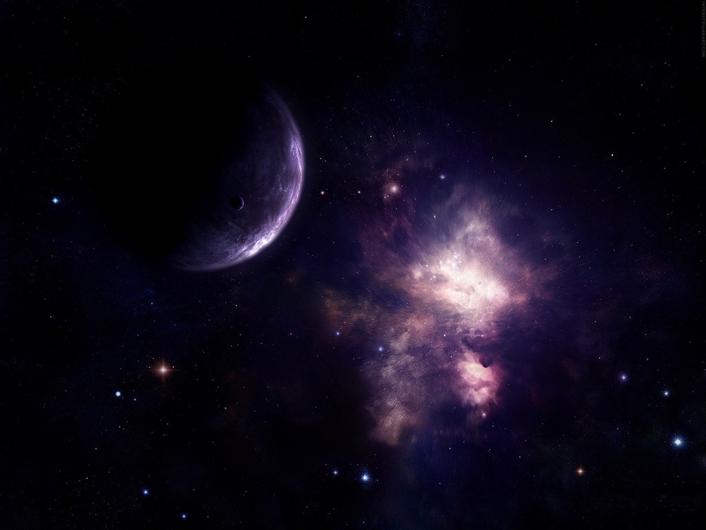 無限遐思 3D星空專輯壁紙 #9 - 1024x768