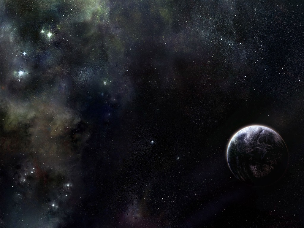 無限遐思 3D星空專輯壁紙 #16 - 1024x768