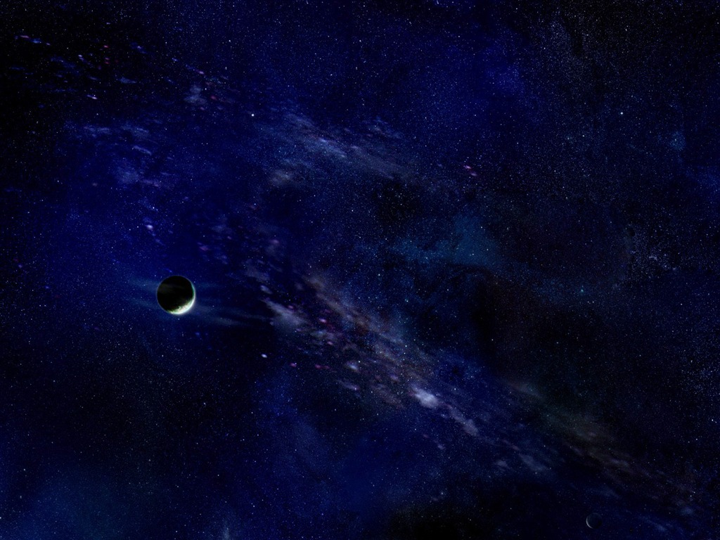 無限遐思 3D星空專輯壁紙 #28 - 1024x768