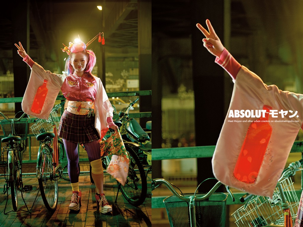 Absolut 酒廣告壁紙 #5 - 1024x768