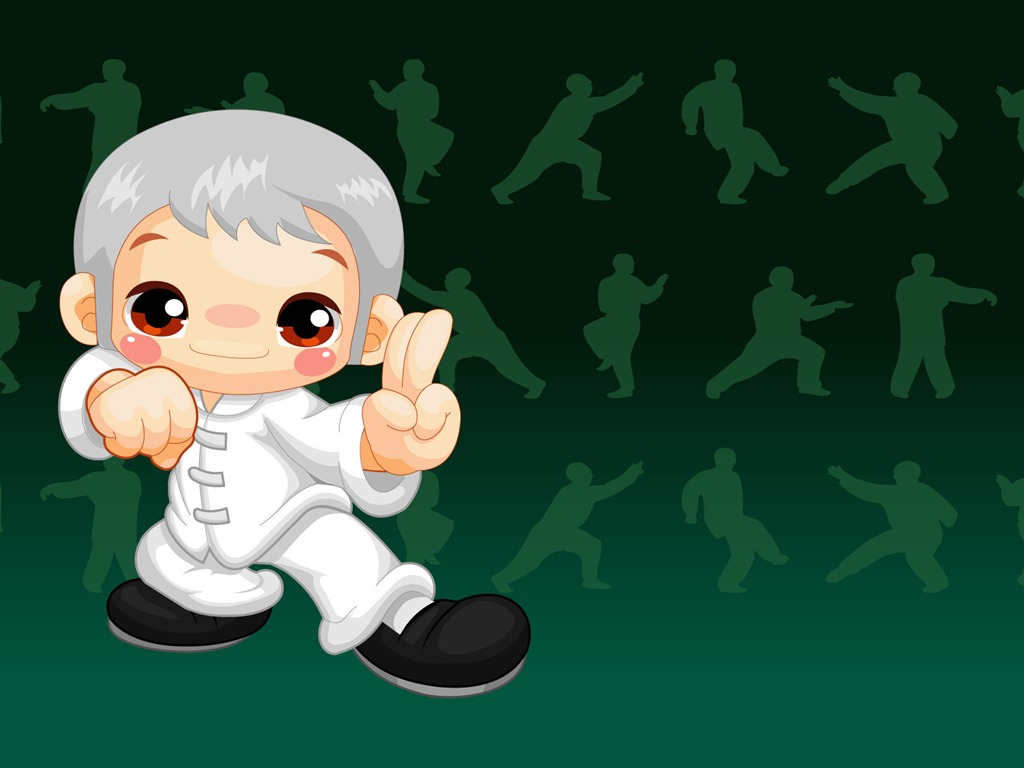 Vector Cartoon Child Wallpaper (1) #17 - 1024x768