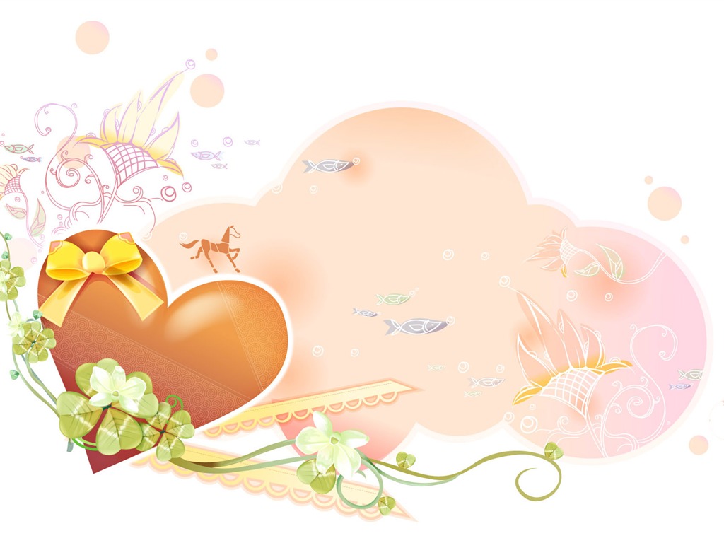 Valentine's Day Love Theme Wallpapers (3) #17 - 1024x768