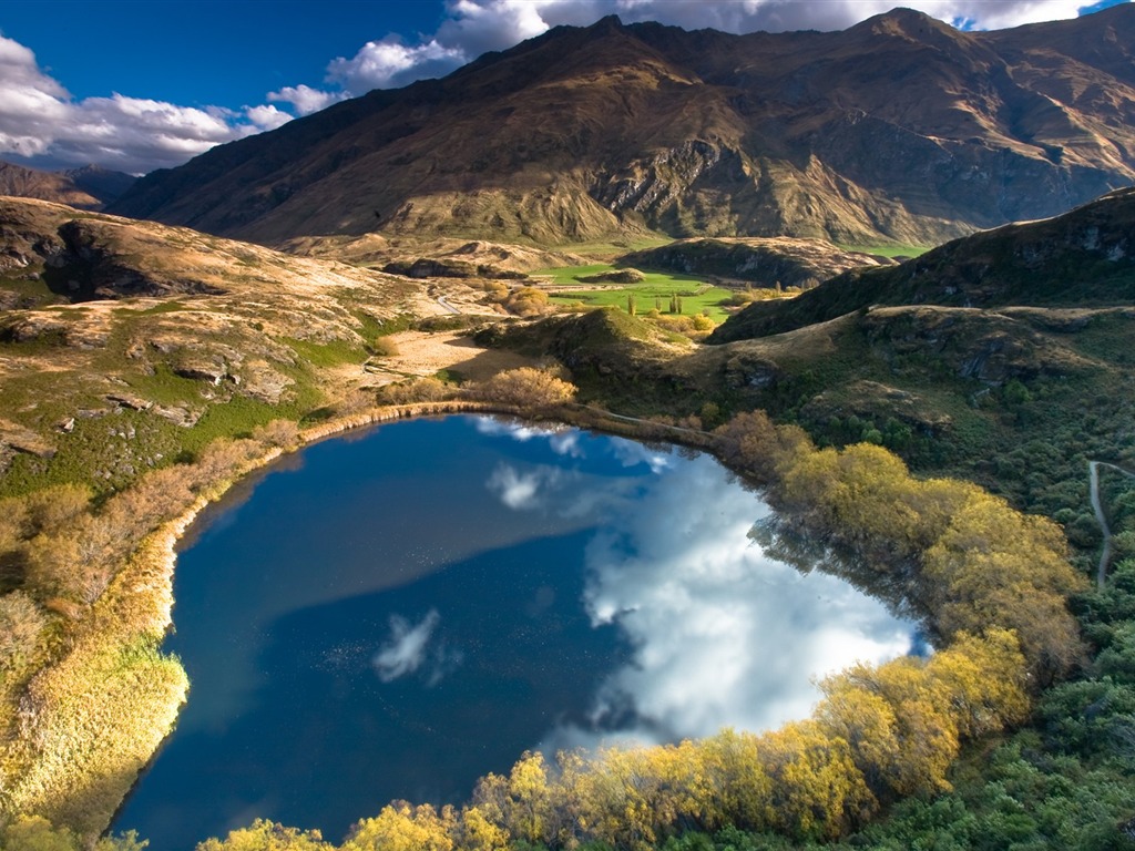 New Zealand's malerische Landschaft Tapeten #12 - 1024x768