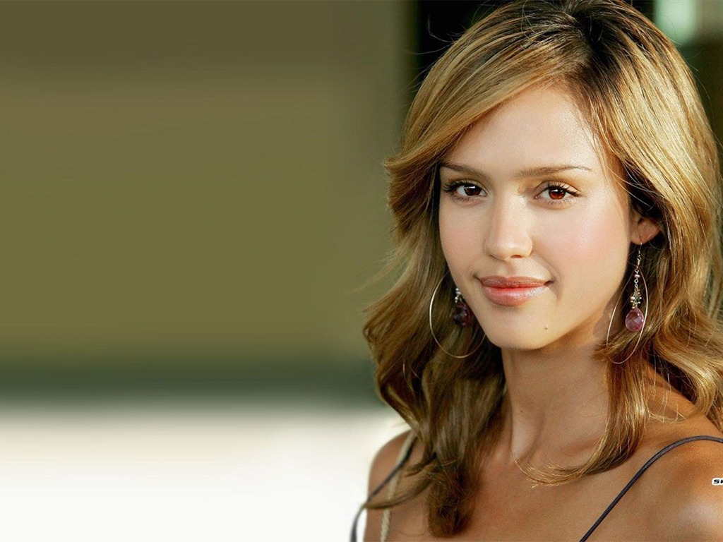 美女Jessica Alba 傑西卡·奧爾巴壁紙(六) #15 - 1024x768