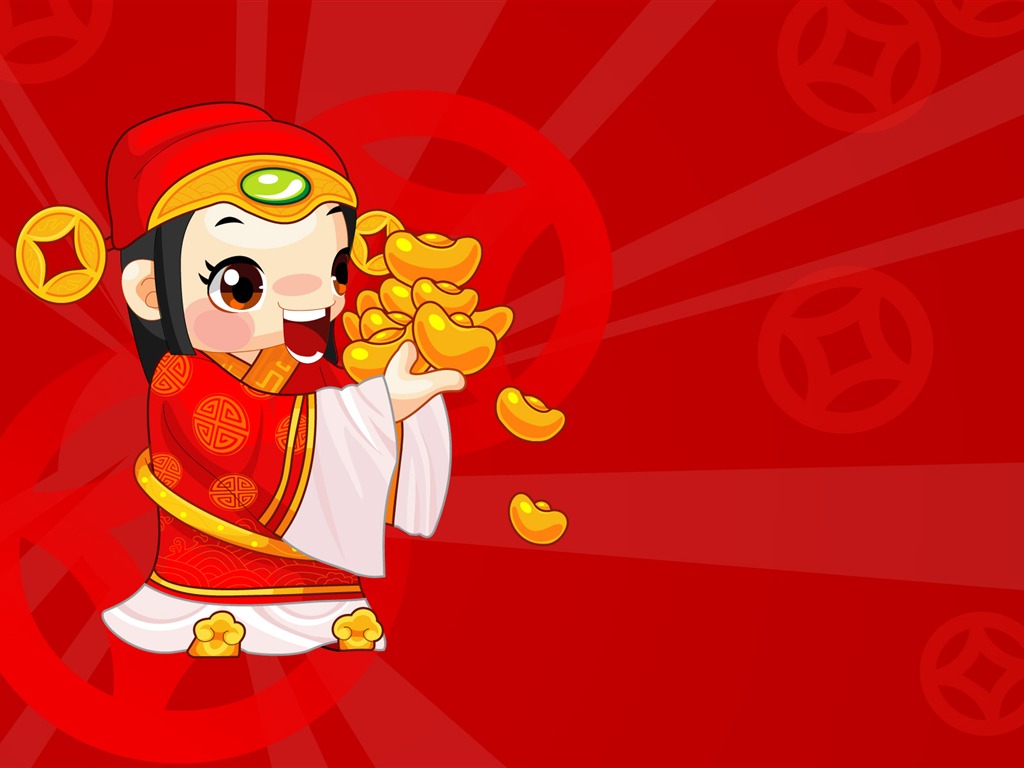 矢量卡通兒童壁紙(二) #18 - 1024x768