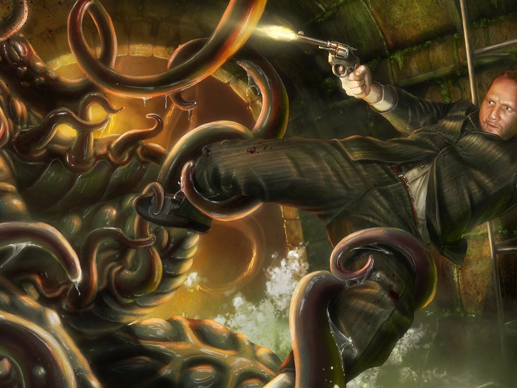 1080遊戲鬼怪壁紙(二) #15 - 1024x768