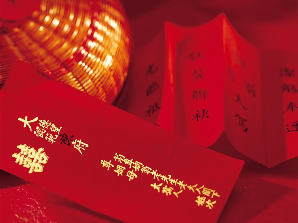 婚慶物品壁紙(三) #20 - 1024x768