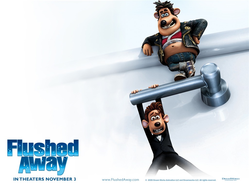 Flushed Away wallpaper #5 - 1024x768