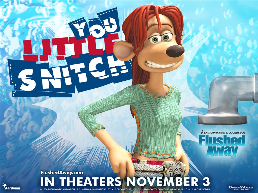 Flushed Away wallpaper #10 - 1024x768