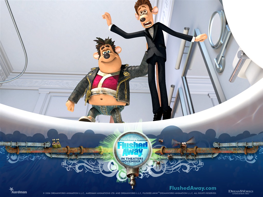 Flushed Away wallpaper #21 - 1024x768