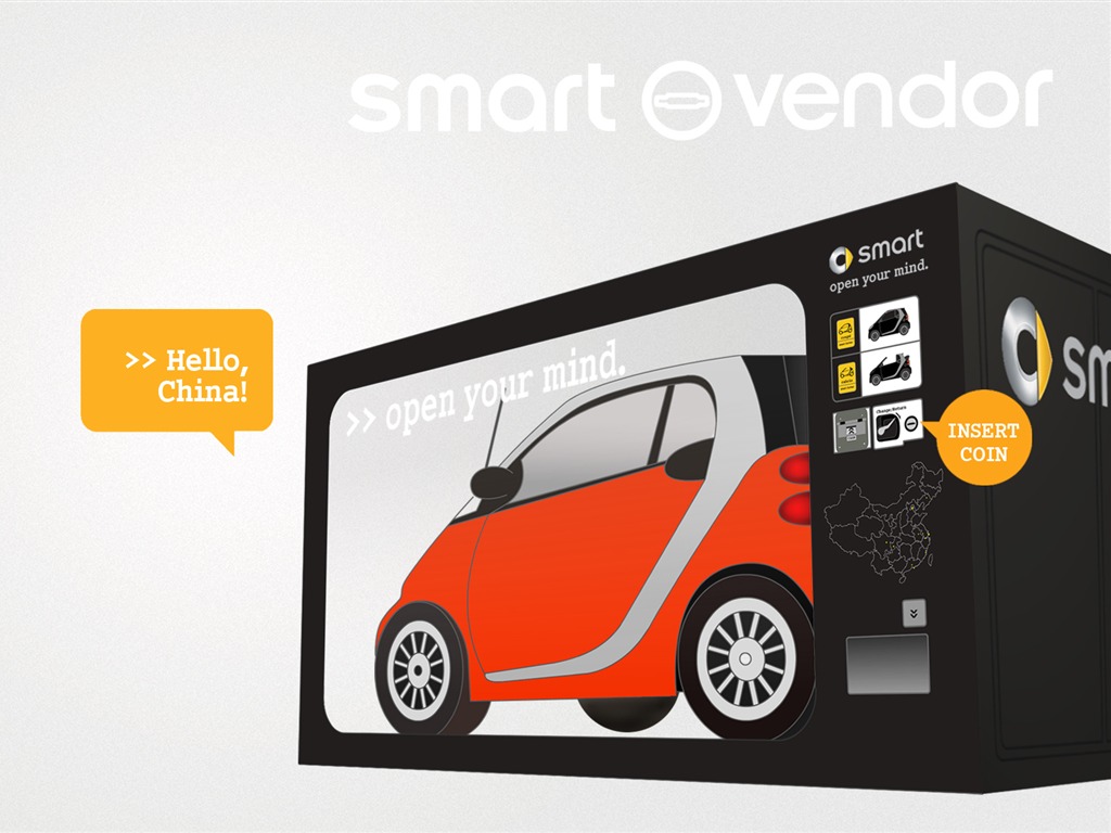 Smart automobilové tapety #14 - 1024x768